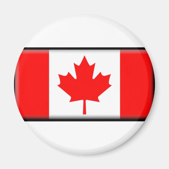 Kanada-Flagge Magnet (Vorne)