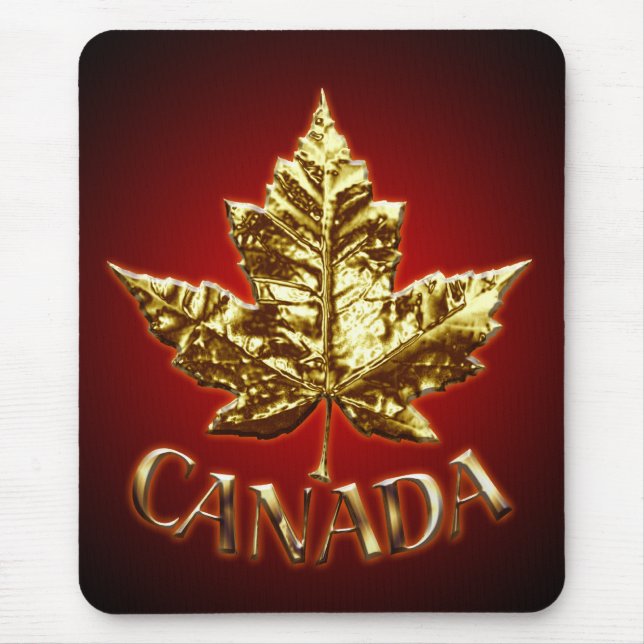 Kanada-Flagge Mousepad Kanada Ahornblatt Mousepad (Vorne)