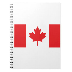 Kanada-Flagge Notizblock