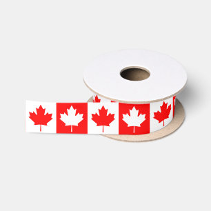 Kanada-Flagge Satinband