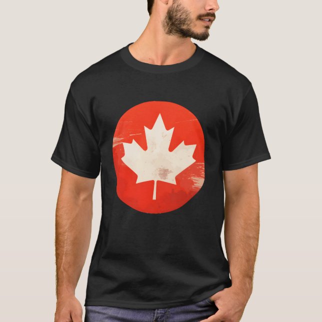 Kanada-Flagge T-Shirt (Vorderseite)