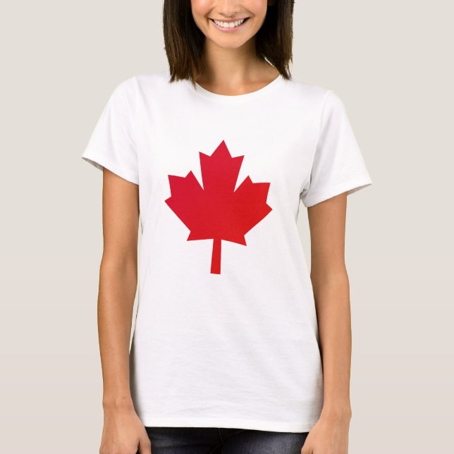 Kanada-Flagge T-Shirt (Vorderseite)