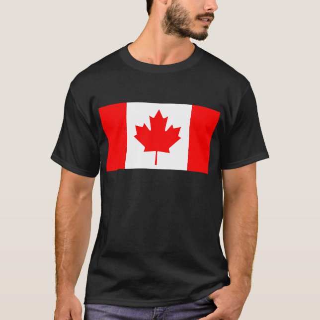 Kanada-Flagge T-Shirt (Vorderseite)