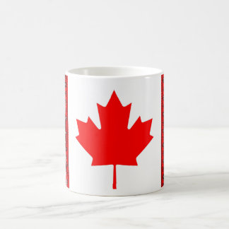 Kanada-Flagge + Ukrainische Querstich-Tasse Kaffeetasse