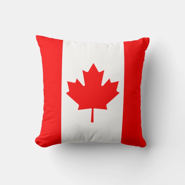Kanada Flagge x Flaggenkissen Kissen (Vorderseite)