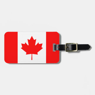 Kanada-Flaggen-stolz Kanadier oh Kanada! Nation Gepäckanhänger