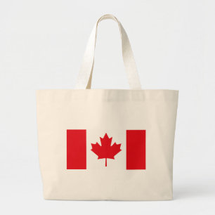 Kanada-Flaggen-Taschen-Tasche Jumbo Stoffbeutel