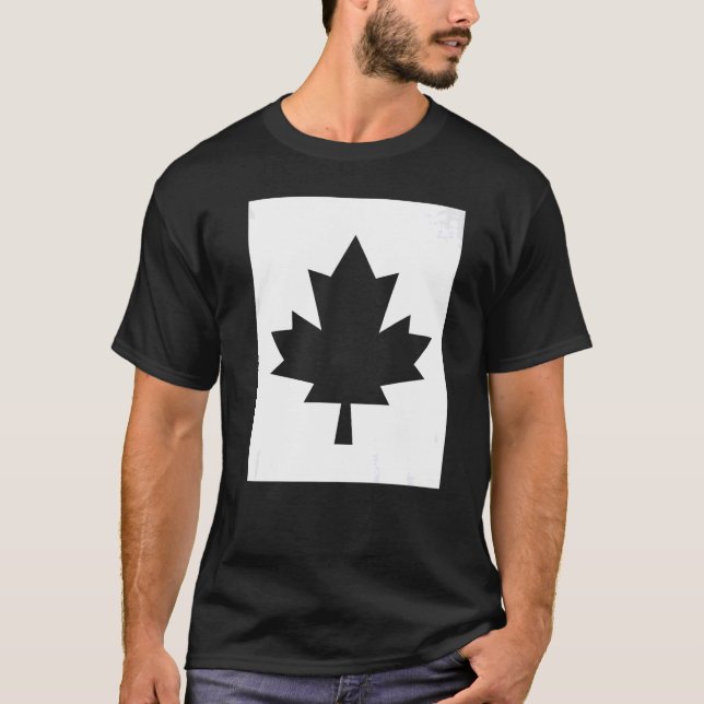 Kanada Flaggenmapfelleaf Red Canada T-Shirt (Vorderseite)