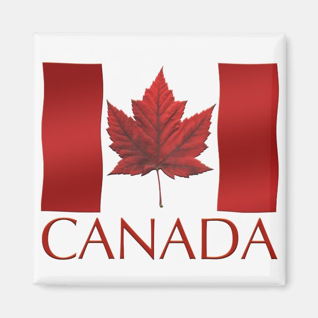 Kanada Flaggenstaat Kühlschrankmagnet Kanada Ahorn (Vorne)