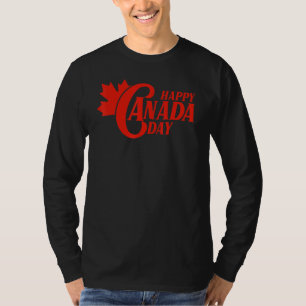 Kanada Flaggentag Maple Leaf Canadian Happy Canada T-Shirt