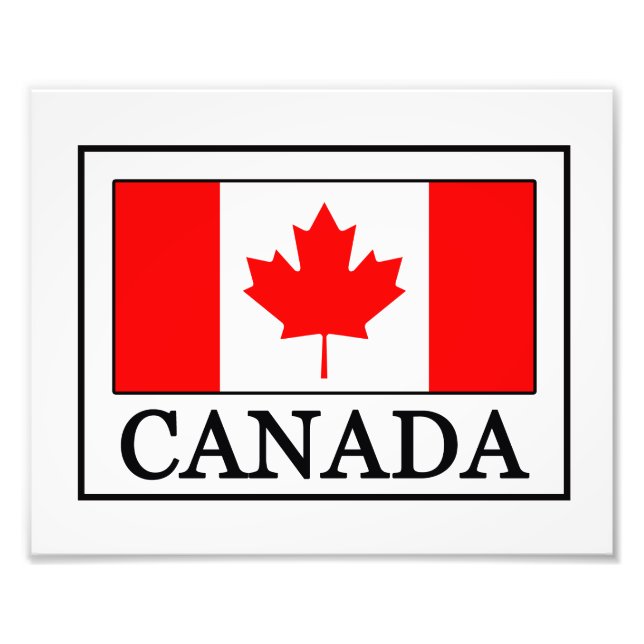 Kanada Fotodruck (Vorne)