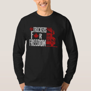 Kanada Freedom Convoy 2022 Kanadischer Lastkraftwa T-Shirt