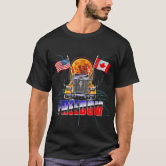 Kanada Freedom Convoy 2022 Kanadischer Lastkraftwa T-Shirt