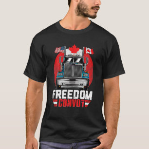 Kanada Freedom Convoy 2022 Kanadischer Lastkraftwa T-Shirt
