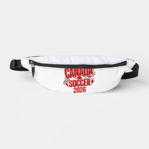 Kanada Fußball 2026 Fußball Fett Land Typografie  Bauchtasche