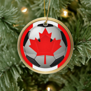 Kanada Fußball Ballsportarten Keramik Ornament