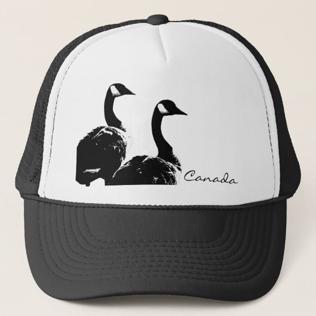 Kanada-Gans-Kappen u. Kanada-Gans-Andenken Truckerkappe (Vorderseite)