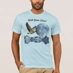 Kanada-Gans, Mond u. Gebirgslustiger T - Shirt