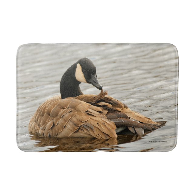 Kanada Gänse auf dem See Badematte (Vorderseite)