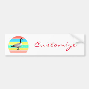 Kanada Gänse Multi-Farb Sun Thunder_Cove Autoaufkleber