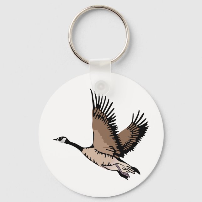 Kanada Gänse Schlüsselanhänger (Vorderseite)