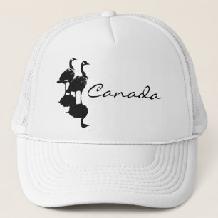 Kanada Gänse und Kanada Gänsehaut Truckerkappe