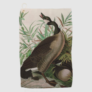 Kanada Gänse Vögel Amerika Audubon Print Golfhandtuch
