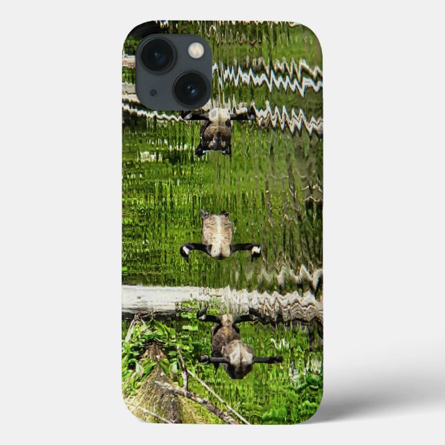 (Kanada) Gänsegrün Case-Mate iPhone Hülle (Rückseite)
