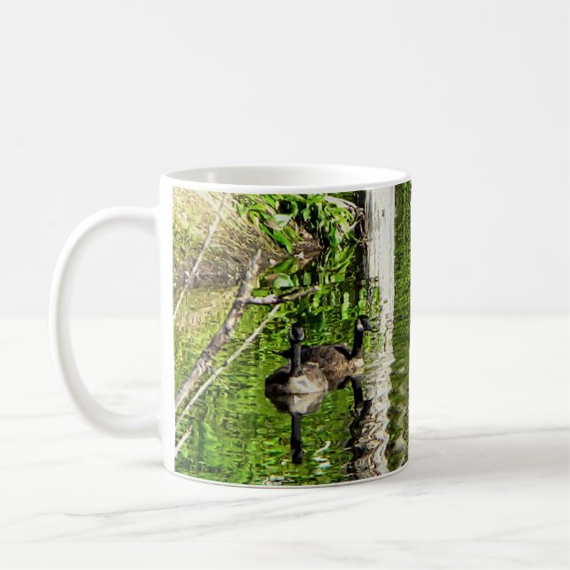 (Kanada) Gänsegrün Kaffeetasse (Links)