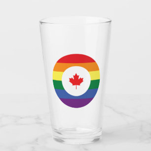 Kanada-Gay Pride Glas