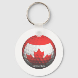 Kanada Golf Schlüsselanhänger