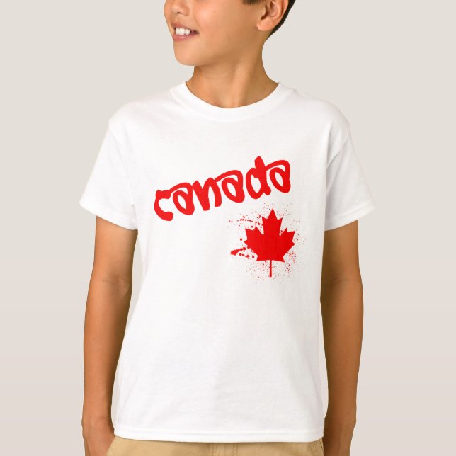 Kanada Graffiti T-Shirt (Vorderseite)