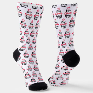 Kanada großartig erhalten! Kanada steht nicht zum  Socken