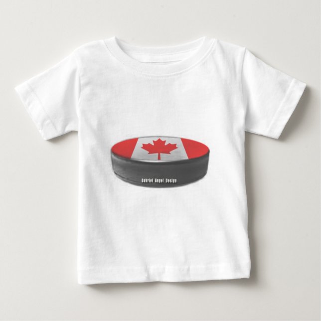 Kanada Hockey Baby T-shirt (Vorderseite)