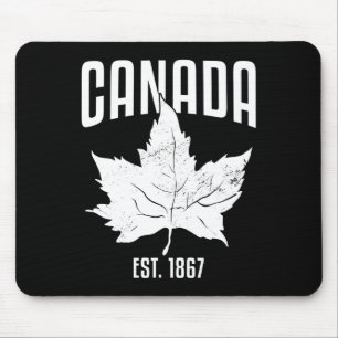 Kanada Hockey Ost 1867 Flagge Patriotische Frauen Mousepad
