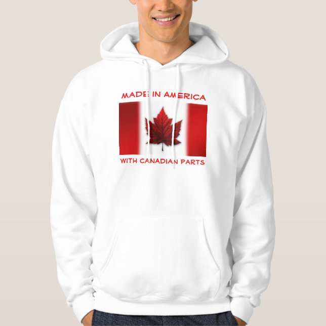 Kanada Hoodie American Made in Canada Sweatshirt (Vorderseite)