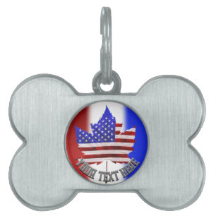 Kanada Hundemarke USA Kanada Haustiermarke Souveni Tiermarke