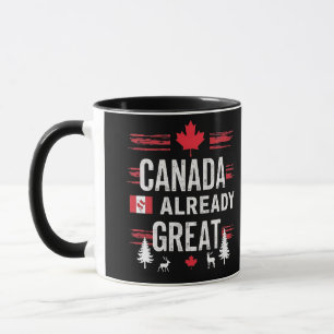 Kanada ist bereits groß Anti-MAGA Anti-Trump Tasse