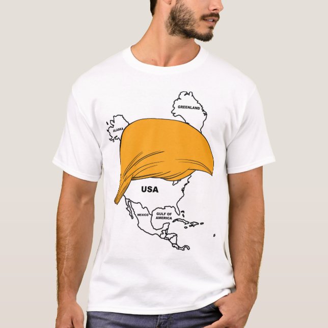 Kanada ist jetzt Amerikas Trump-Haar T-Shirt (Vorderseite)