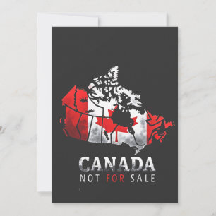 Kanada ist nicht zu verkaufen Funny Trump Amerika Save The Date