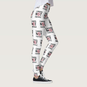 Kanada ist nicht zum Verkauf an die USA Patriotic Leggings
