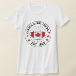 Kanada ist nicht zum Verkauf Est 1867 kanadische F T-Shirt