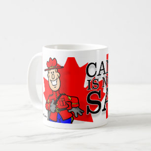 Kanada ist nicht zum Verkauf verfügbar Tasse