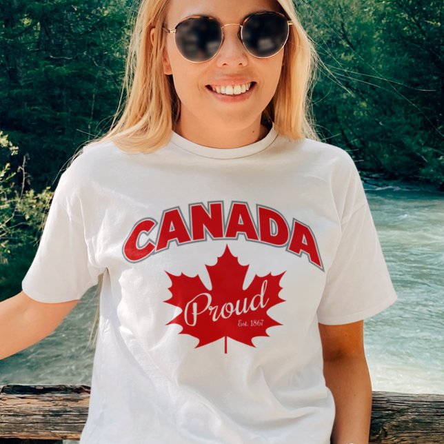 "Kanada ist stolz auf den Osten. 1867" mit Ahornle T-Shirt (Von Creator hochgeladen)