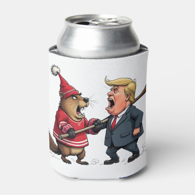 Kanada kämpft Trump Dosenkühler (Kanne Vorderseite)
