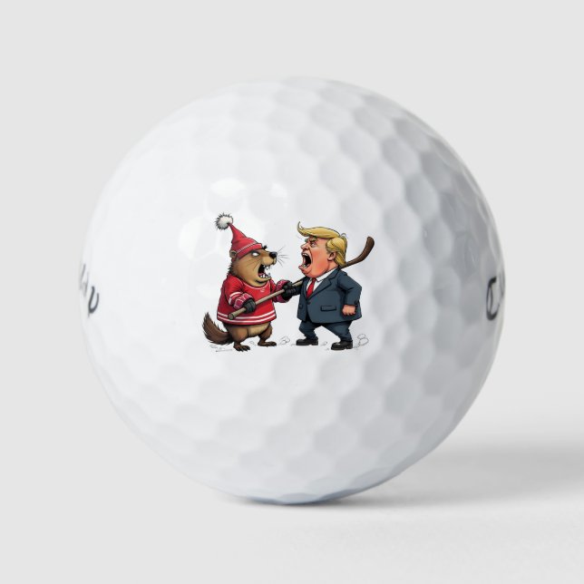 Kanada kämpft Trump Golfball (Vorderseite)