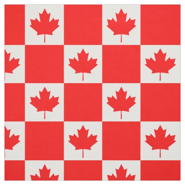 Kanada & Kanada Flag Mode, Reise/Sport Stoff (Muster)