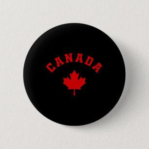 Kanada Kanadische Flagge Ahornblatt Logo Wandern S Button