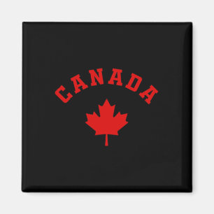 Kanada Kanadische Flagge Ahornblatt-Logo Wandern S Magnet
