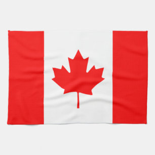 Kanada - kanadische Flagge Küchentuch